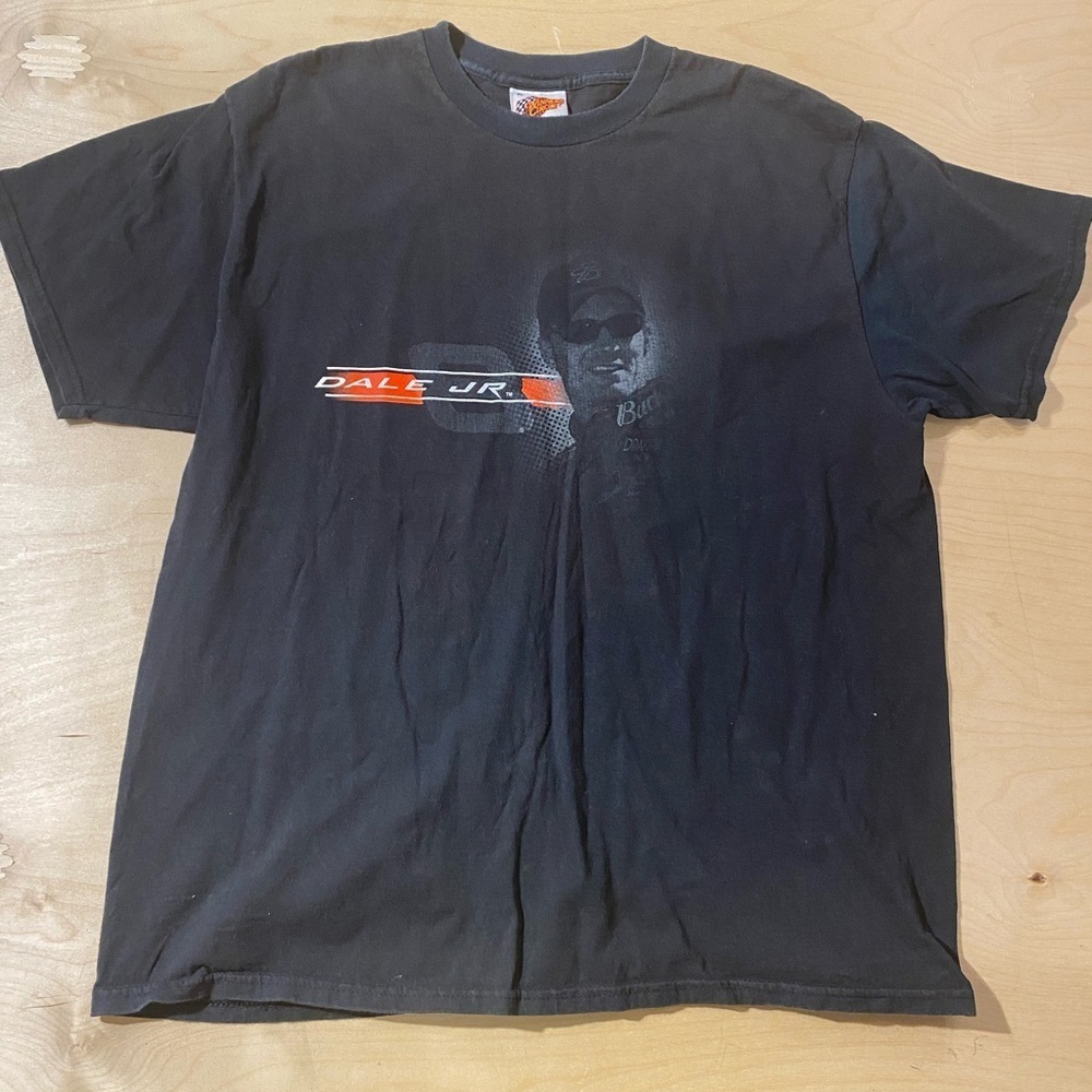Winners Circle Black Graphic T-Shirt Dale Jr. size XL (OE)